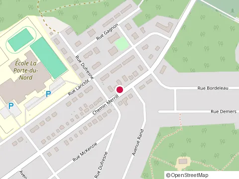 Location of Réfrigération Techni-Pro at 166 avenue Rand, Chibougamau