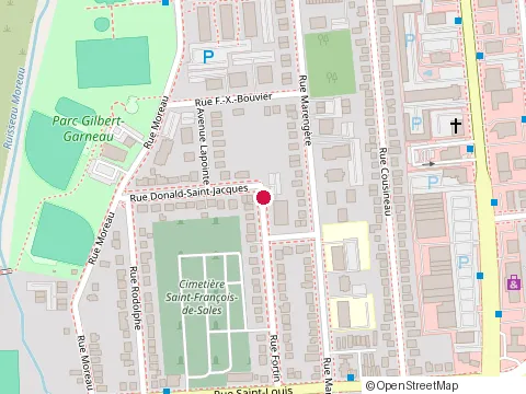 Location of Regional Construction at 1263 Rue Saint-Louis, Gatineau