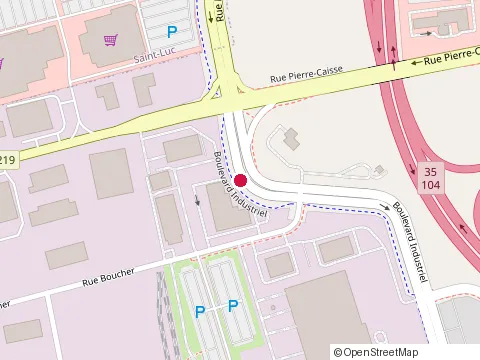 Location of Regoma Construction Inc at 200-900 Bd Industriel, Saint-Jean-sur-Richelieu