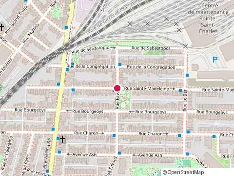 Location of Régulus at 1874 Rue Favard, Montréal