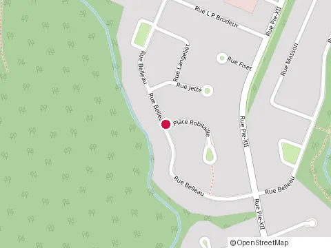 Emplacement de Réjean Proulx Assurances Enr au 260 Rue Belleau, Trois-Rivières