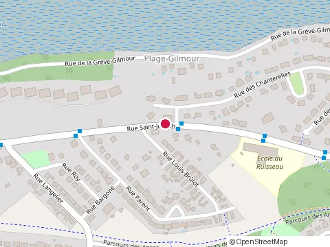 Location of Rejent Brulotte Svc Financiers at 637 Rue Saint-Joseph # A, Levis