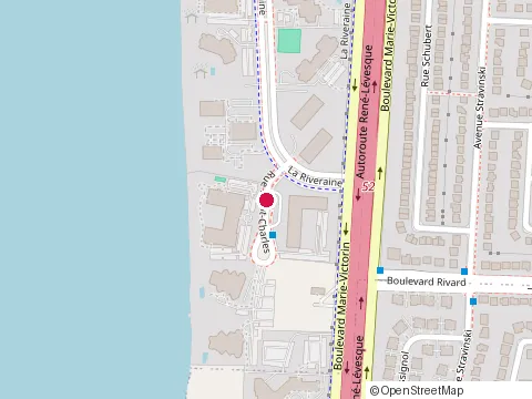 Location of Relais Richer at 8405 Rue St Charles, Brossard