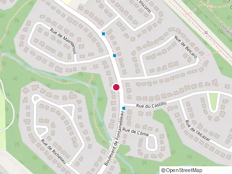 Location of Relaxe-Moi at 501 Boulevard de Fontainebleau, Blainville