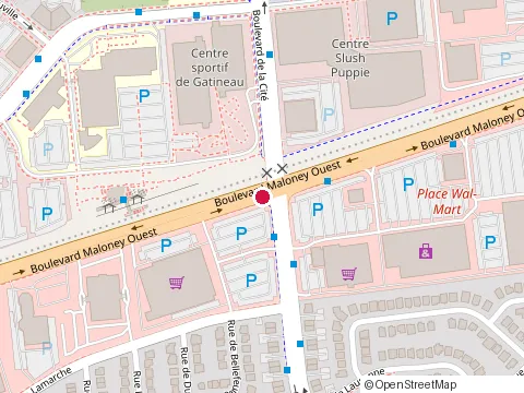 Location of Reliance Construction at 480 Bd de la Cité, Gatineau