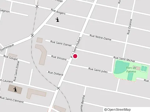 Location of Rembourrage Gérard Tremblay at 2176 Rue Saint-Hubert, Jonquière
