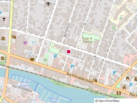 Location of Rémis Café at 299 Rue Principale O, Magog