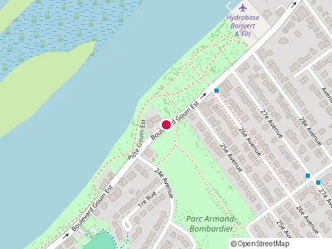 Location of Remo Construction Inc at 8000 boulevard Gouin O, Montréal