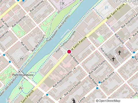 Location of Remorquage Centre-Ville Inc at 1360 Rue Ropery, Montréal