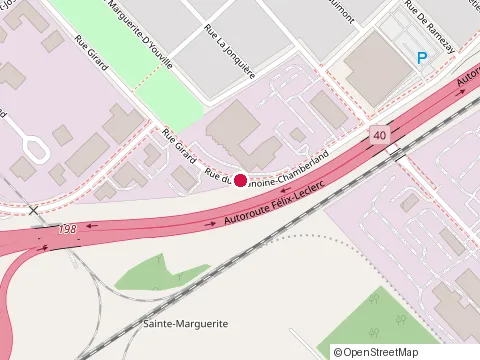 Location of Remorquage J2 at 3380 Rue du Chanoine-Chamberland, Trois-Rivières