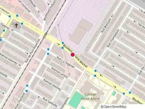 Emplacement de Remorquage Meteor au 9405 Boulevard Saint-Michel, Montréal