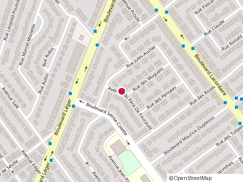 Location of Remorquage Montreal at 12041 avenue du Père-de Foucauld, Montreal-Nord