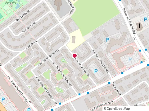 Location of Remorquage.Barakat at 909 Rue Honoré-Mercier, Laval