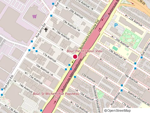 Location of Rend Beau at 7929 avenue Leonard-de Vinci, Montréal