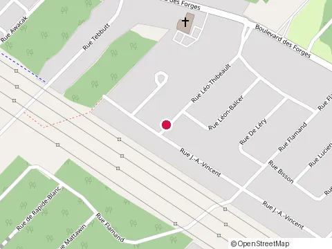 Location of René Audy Enr at 1632 Rue Léo-Thibeault, Trois-Rivières