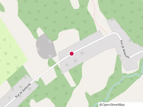Location of Rene Lepage Vitrier at 2020 Rue de Belleville, Québec