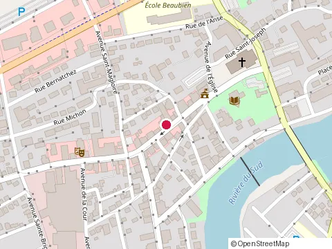 Location of Rene Samson Inc. at 81 Rue St Jean Baptiste O, Montmagny