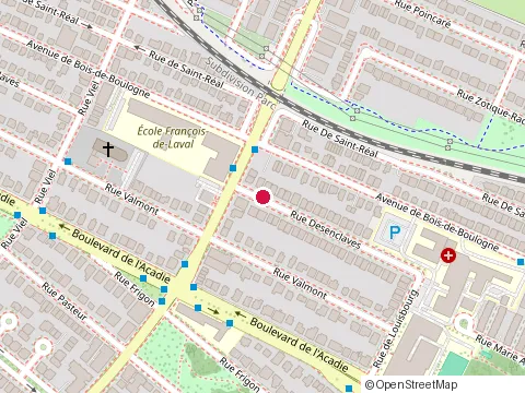 Location of Reno A+ at 11919 Rue Desenclaves, Montréal