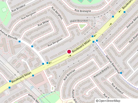 Location of Réno Lpm at 6200 boulevard Milan, Brossard