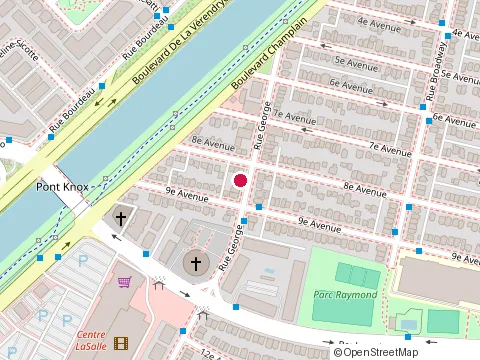 Location of Reno Paint G d at 7747 Rue George, LaSalle