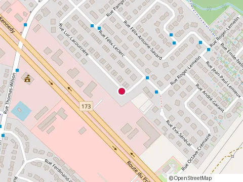 Location of Reno Pro-Paysage at 694 Rue Luc-Lacourciere, Levis
