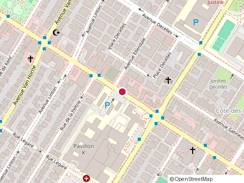Location of Reno Solution at 5785 chemin de la Cote-des-Neiges, Montréal