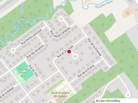 Location of Réno St-Jean at 1474 Rue de la Pineraie, Saint-Lazare
