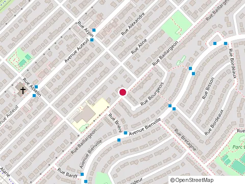 Location of Reno V Plus at 6030 Rue Baillargeon, Brossard