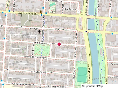 Location of Reno-Ceros at 1500 Rue le Caron, Montréal
