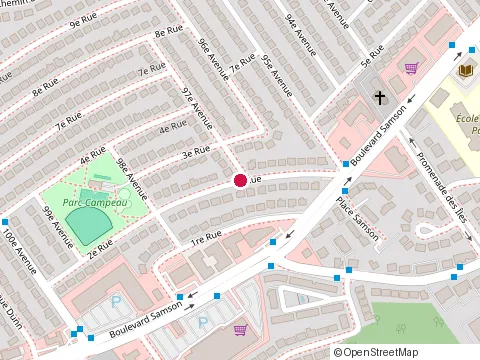 Location of Reno-Decor Renovations Montreal & Laval at 416 Avenue 97, Laval