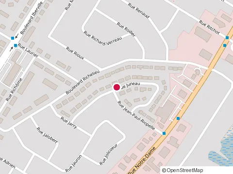Location of Reno-Visez Enr at 50 Rue Juneau, Repentigny