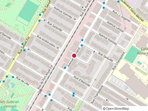 Location of Renoexpress-Pro at 2564 avenue Charland, Montréal