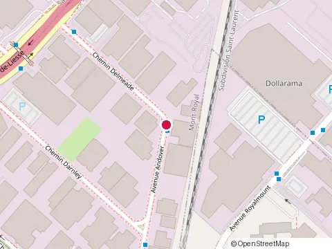 Location of Renold Canada Ltd at 5760 Andover, Mont-Royal
