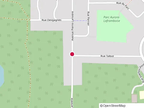 Location of Renopro Enr at 14 Rue Talbot, Rouyn-Noranda