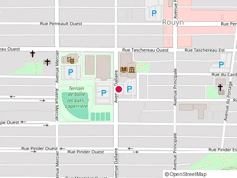 Location of Renos Constructions Rivard at 41 Rue Monseigneur-Rheaume E, Rouyn-Noranda