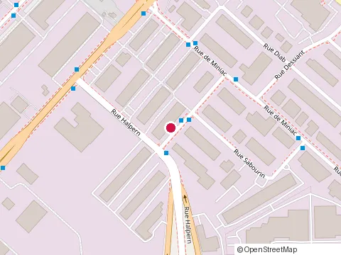 Location of Renotech at 5875 Rue Bessette, Montréal
