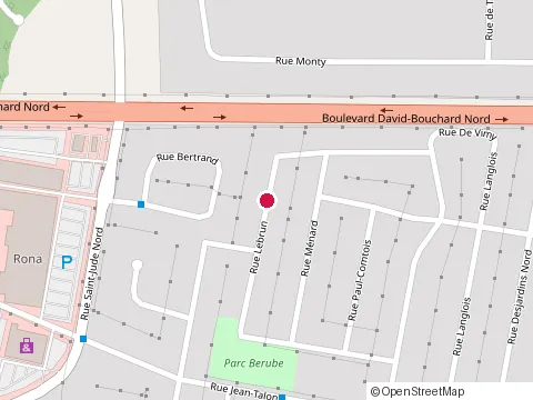 Location of Renotoutenun at 669 Rue Lebrun, Granby