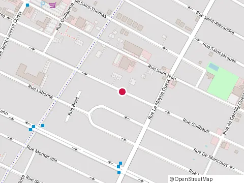 Location of Renov360 at 485 Rue Guilbault, Longueuil