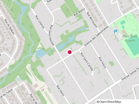 Location of Renovatech J d l Inc at 170 avenue des Sablonnières, Québec