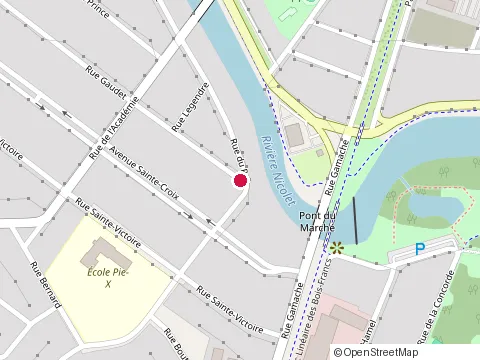 Location of Renovation / Maintenance A A Z at 42 Rue Gaudet, Victoriaville