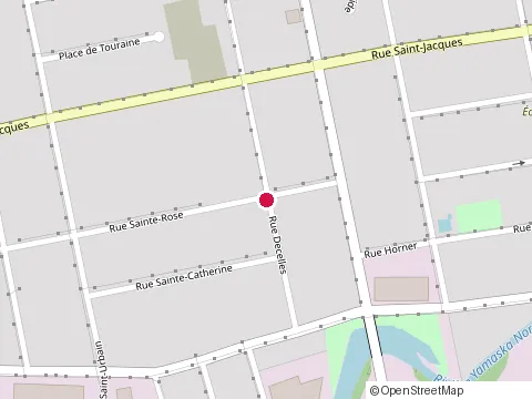 Location of Rénovation 360° at 610 Rue Sainte-Rose, Granby