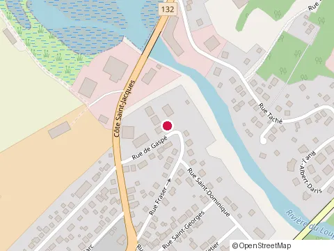 Location of Renovation 4 As Inc at 4 Rue de Gaspé, Rivière-du-Loup