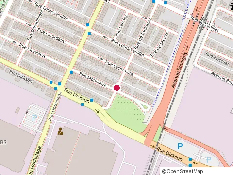 Location of Renovation A G at 2441 Rue Monsabré, Montréal
