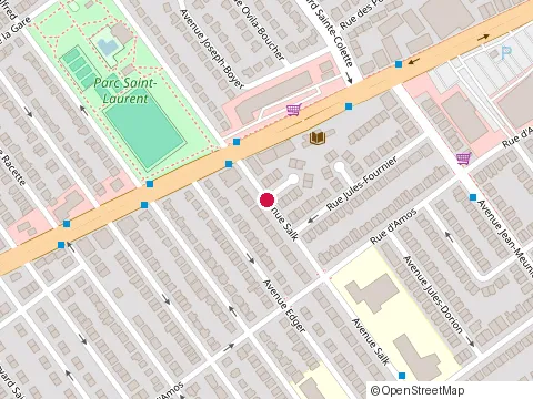 Location of Renovation A.M. at 11371 avenue Salk, Montréal-Nord