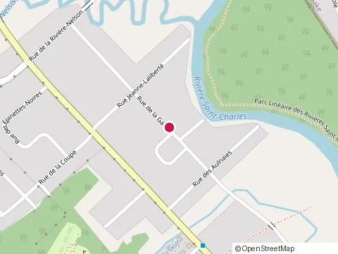 Location of Renovation Alain Gagnon at 545 Rue de la Garde, Québec