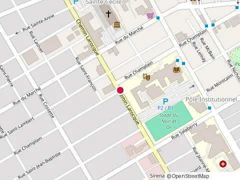 Location of Rénovation Amco at 255  Rue Champlain, Salaberry-de-Valleyfield
