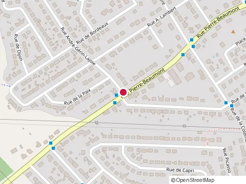 Location of Renovation Beaulieu at 1124 Rue Pierre-Beaumont #2, Levis