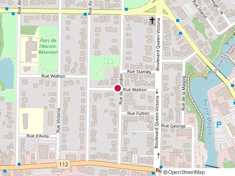 Location of Rénovation Bernier at 972 Rue Walton, Sherbrooke