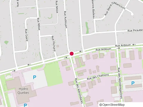 Location of Rénovation Bim Inc at 387 Rue Audouart, Québec