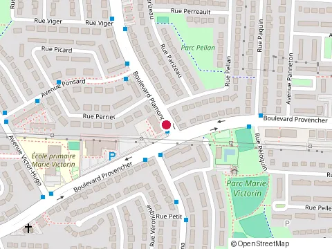 Location of Renovation Brossard Lefort Inc. at 5800 Boulevard Plamondon, Brossard